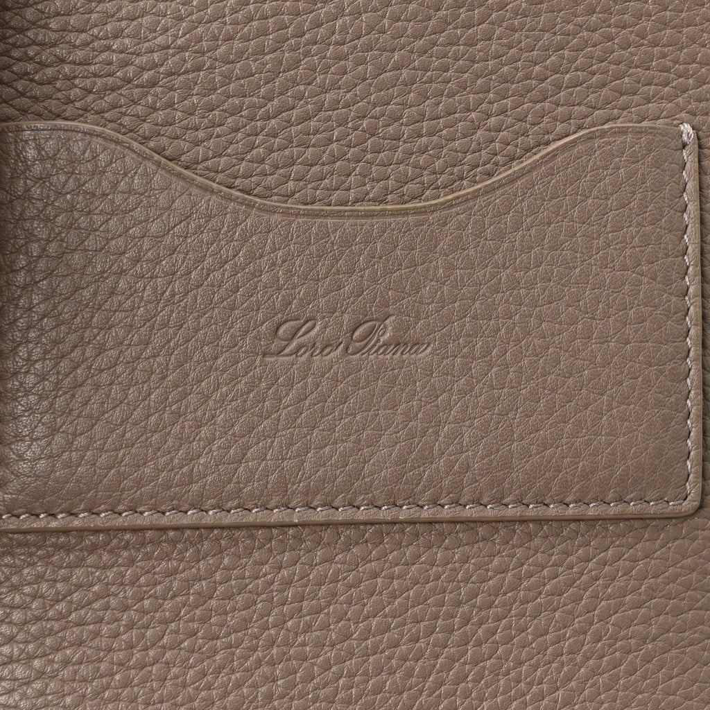Grained Calfskin Bale Phone Case Warm Mastic