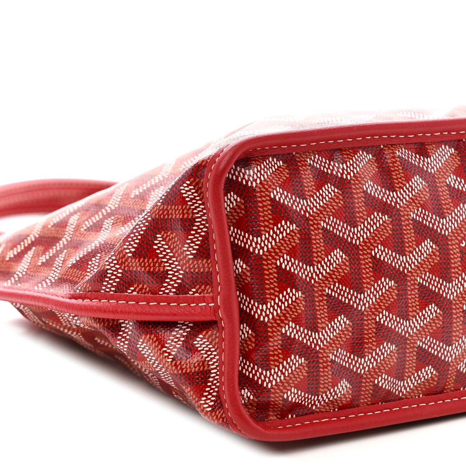Goyardine Reversible Mini Anjou Red