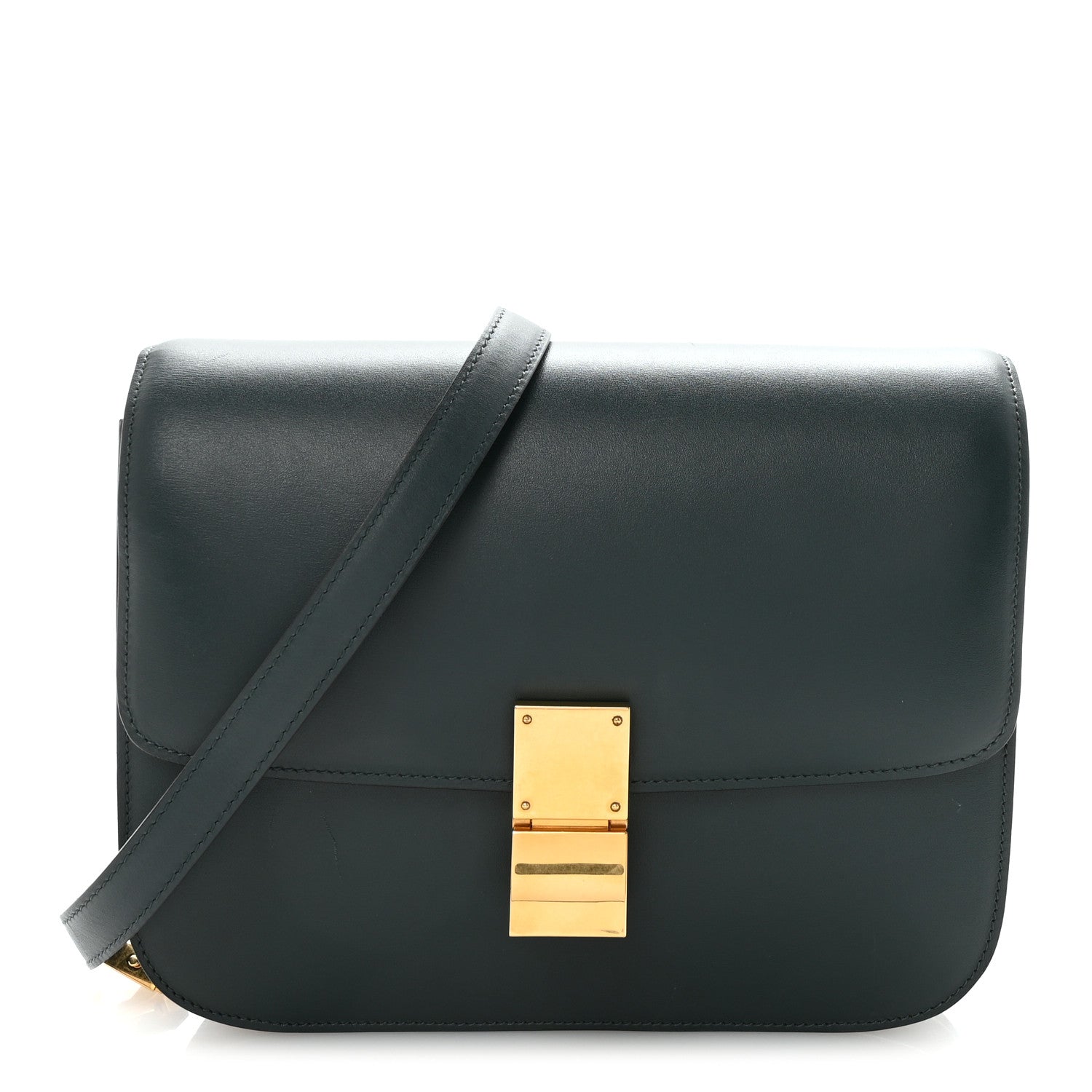 Box Calfskin Medium Classic Box Flap Bag Amazone