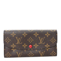 Monogram Emilie Wallet Fuchsia