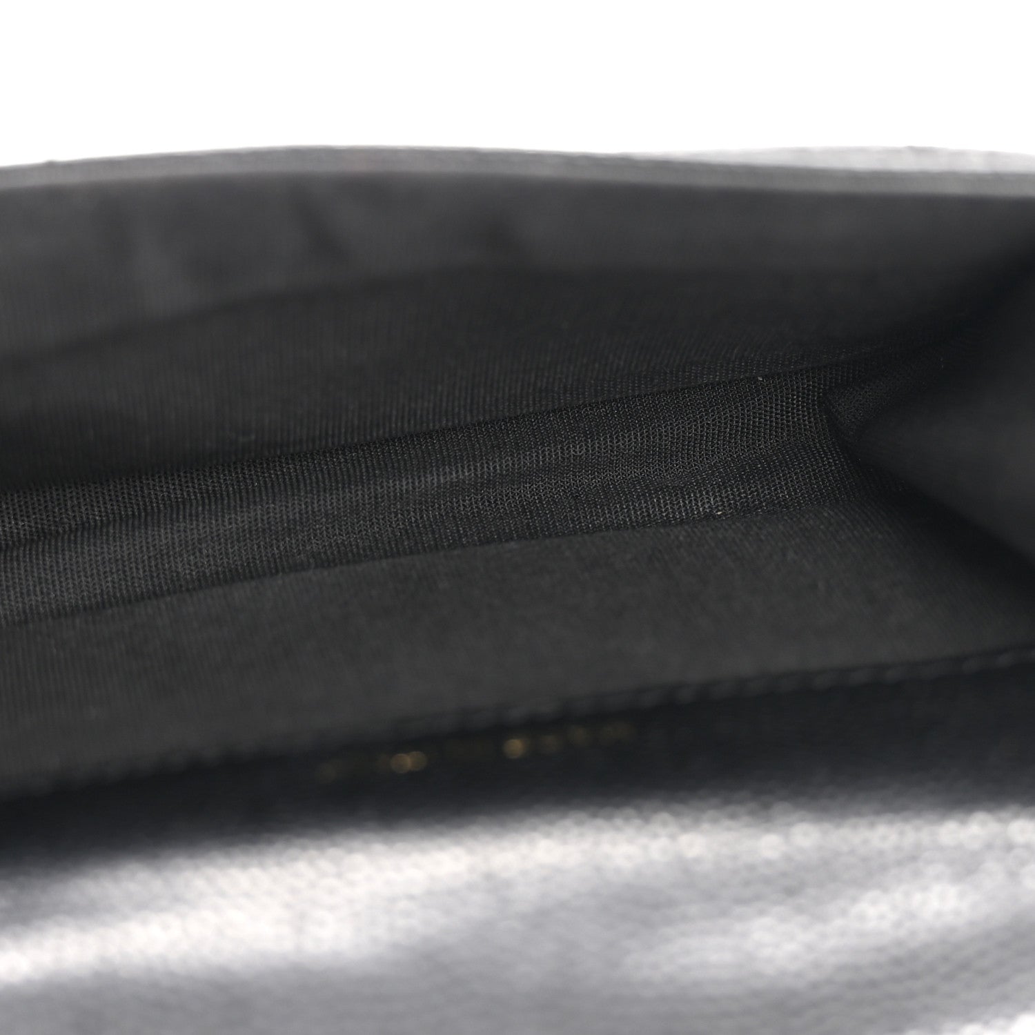 Caviar Quilted Boy Flap  Holder Black