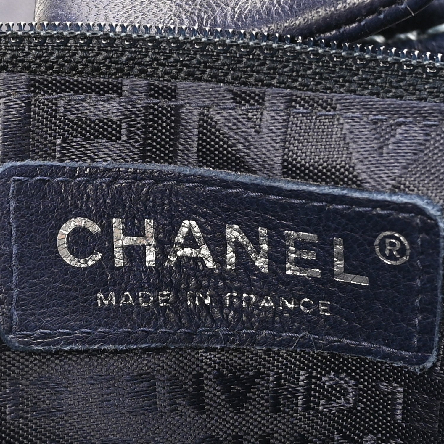 Lambskin Contrast Stitch Small Surpique Accordion Flap Navy