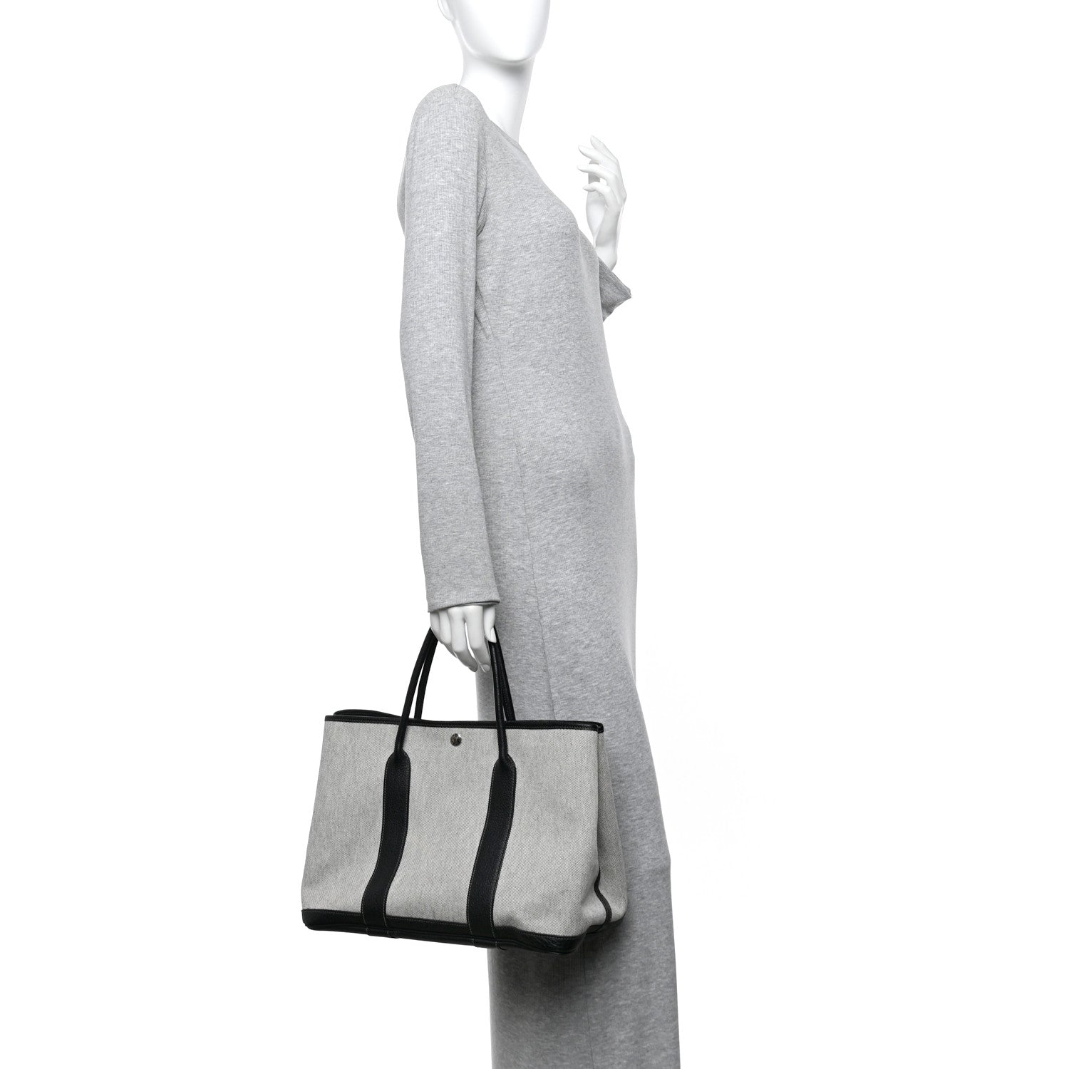 Buffle Skipper Toile Garden Party 36 MM Tote Black
