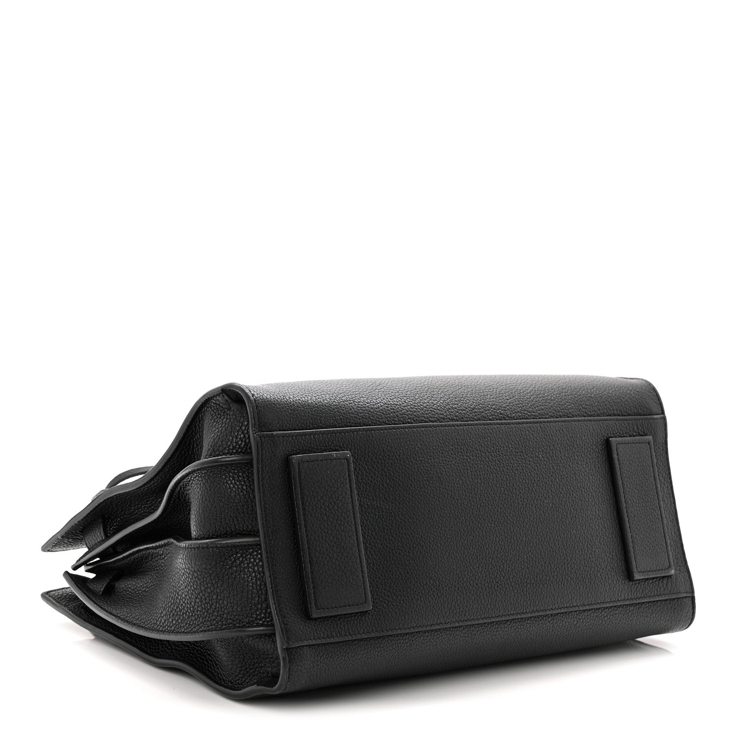 Grained Calfskin Small Supple Sac De Jour Black