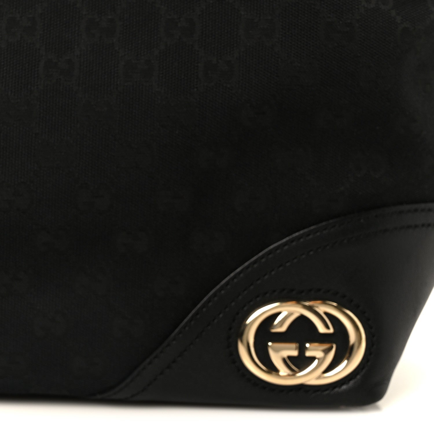 Monogram Medium New Britt Tote Black