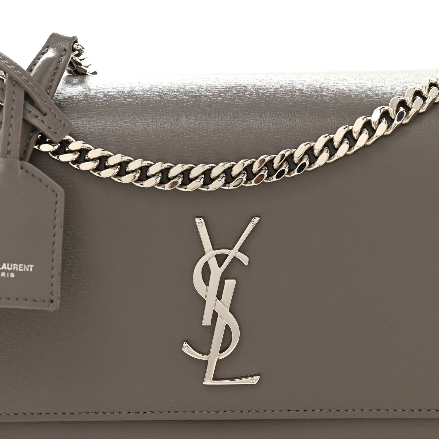 Calfskin Medium Monogram Sunset Fog
