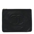 Caviar Timeless CC Cosmetic Pouch Clutch Black