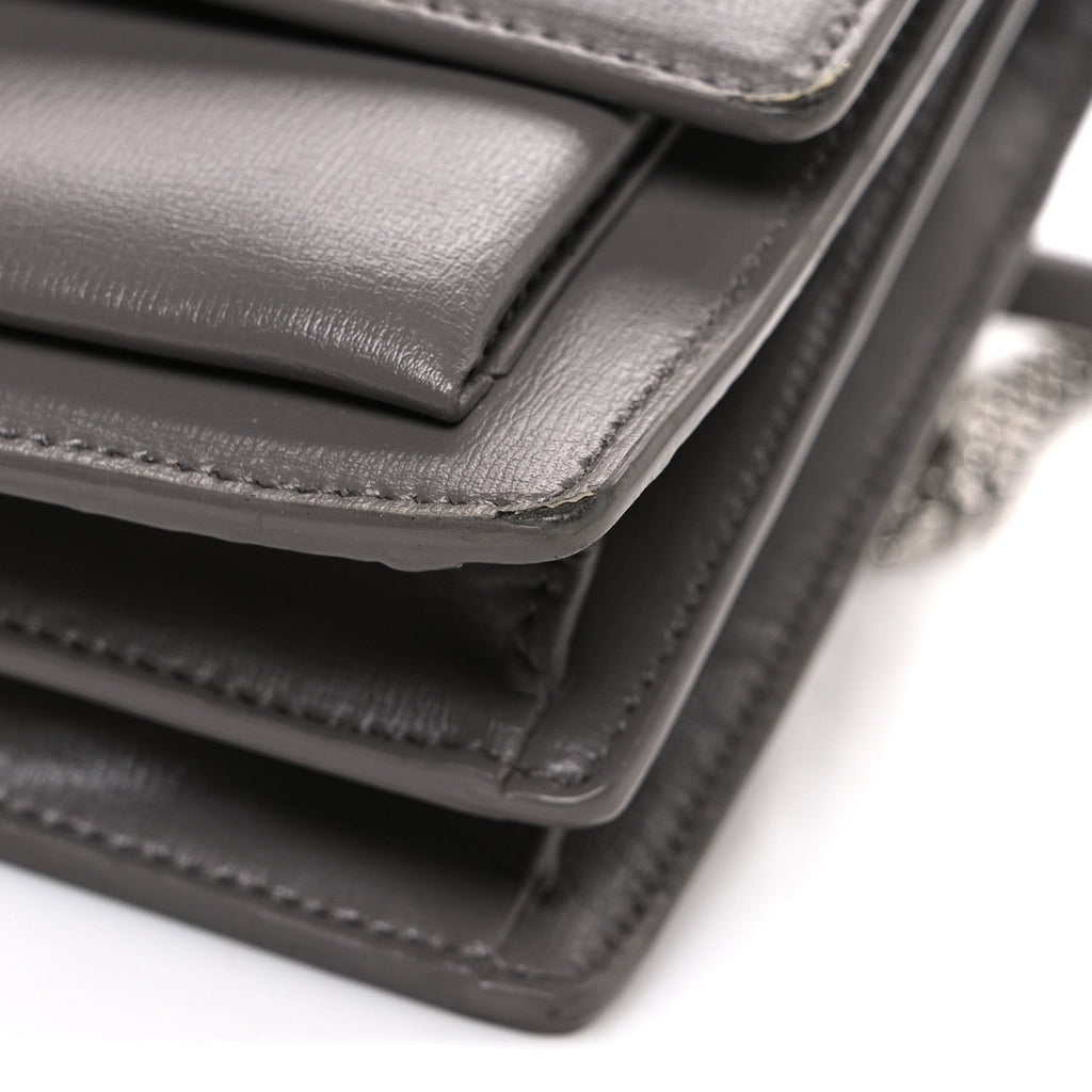Calfskin Medium Monogram Sunset Fog