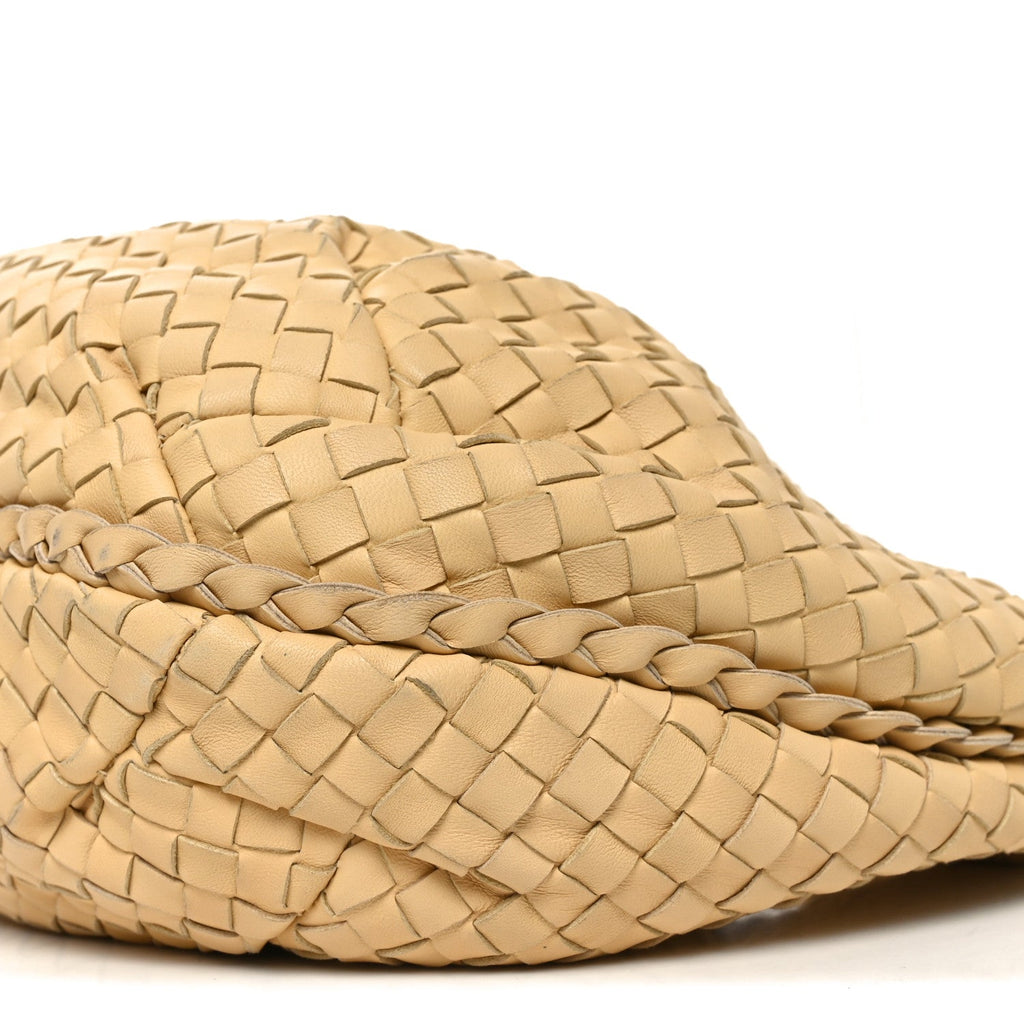Nappa Intrecciato Medium Belly Veneta Hobo Banane
