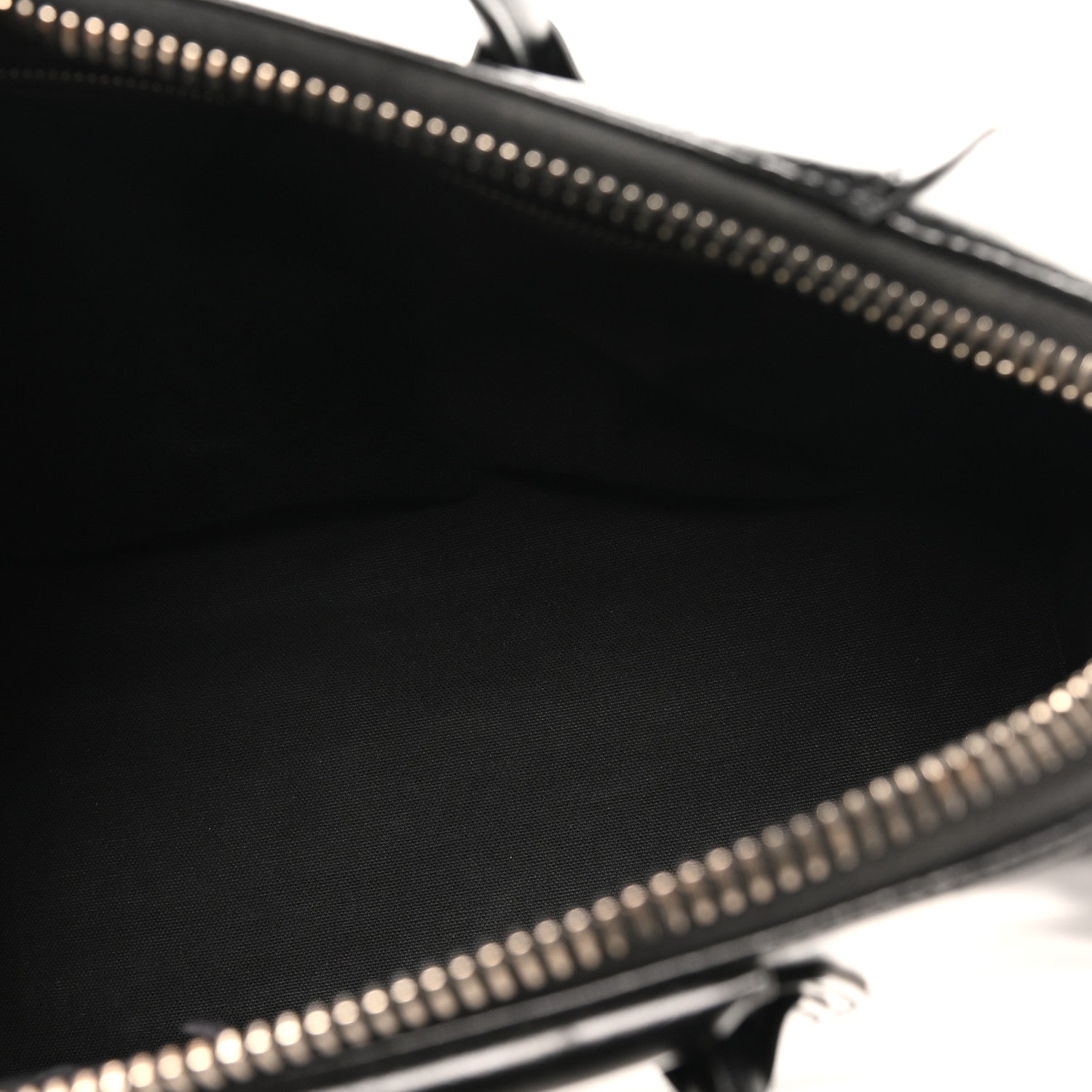 Shiny Lord Calfskin Medium Antigona Black
