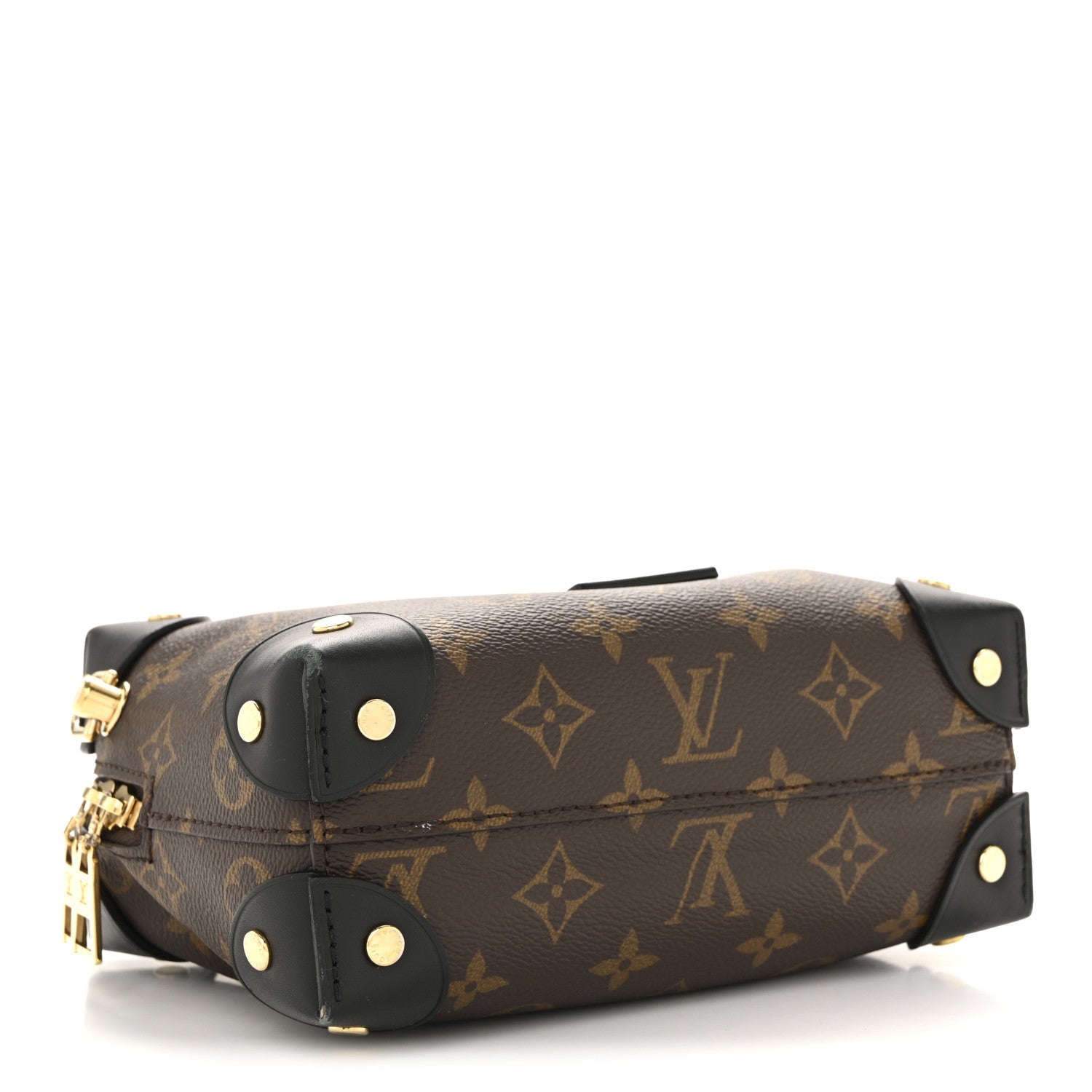 Monogram Petite Malle Souple Black