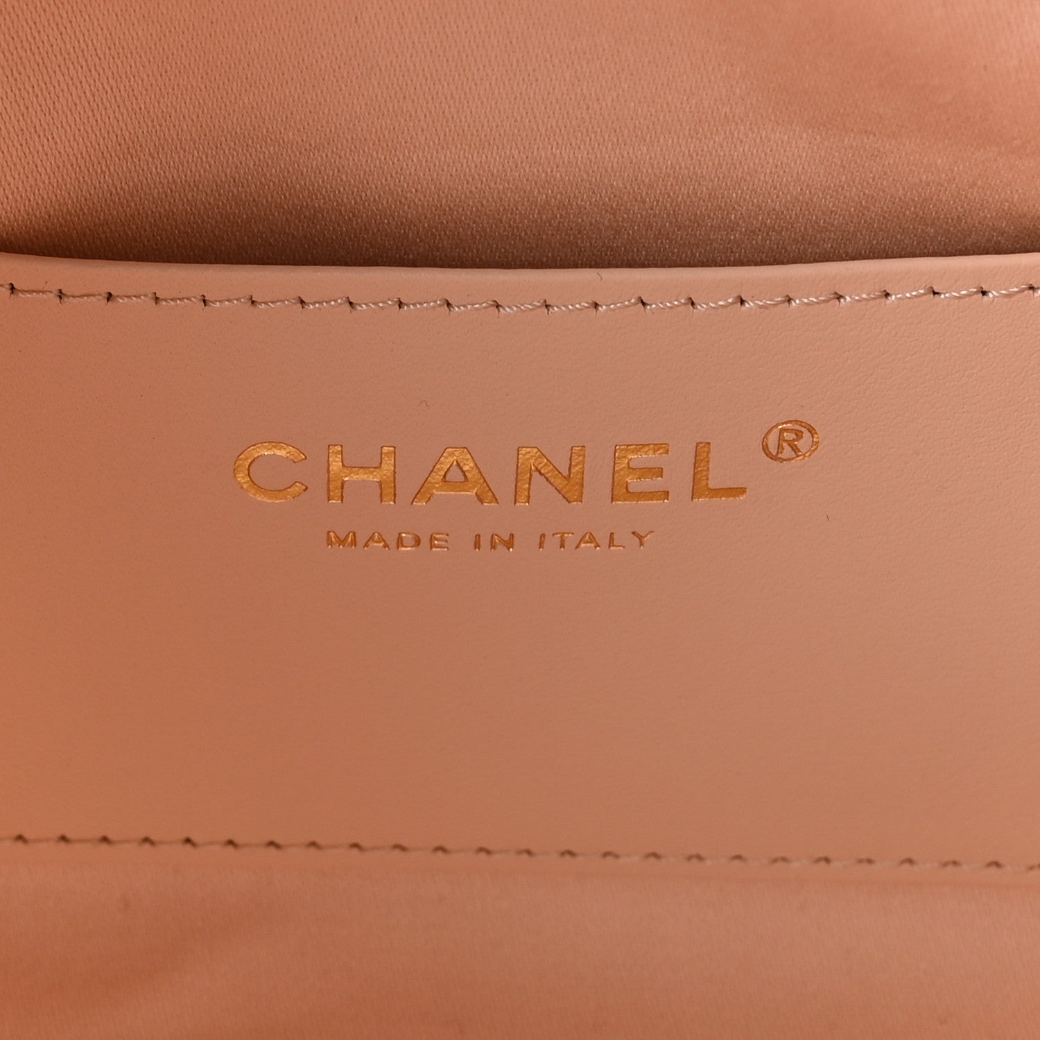 Metallic Caviar Quilted Mini Chanel 25 Handbag Copper