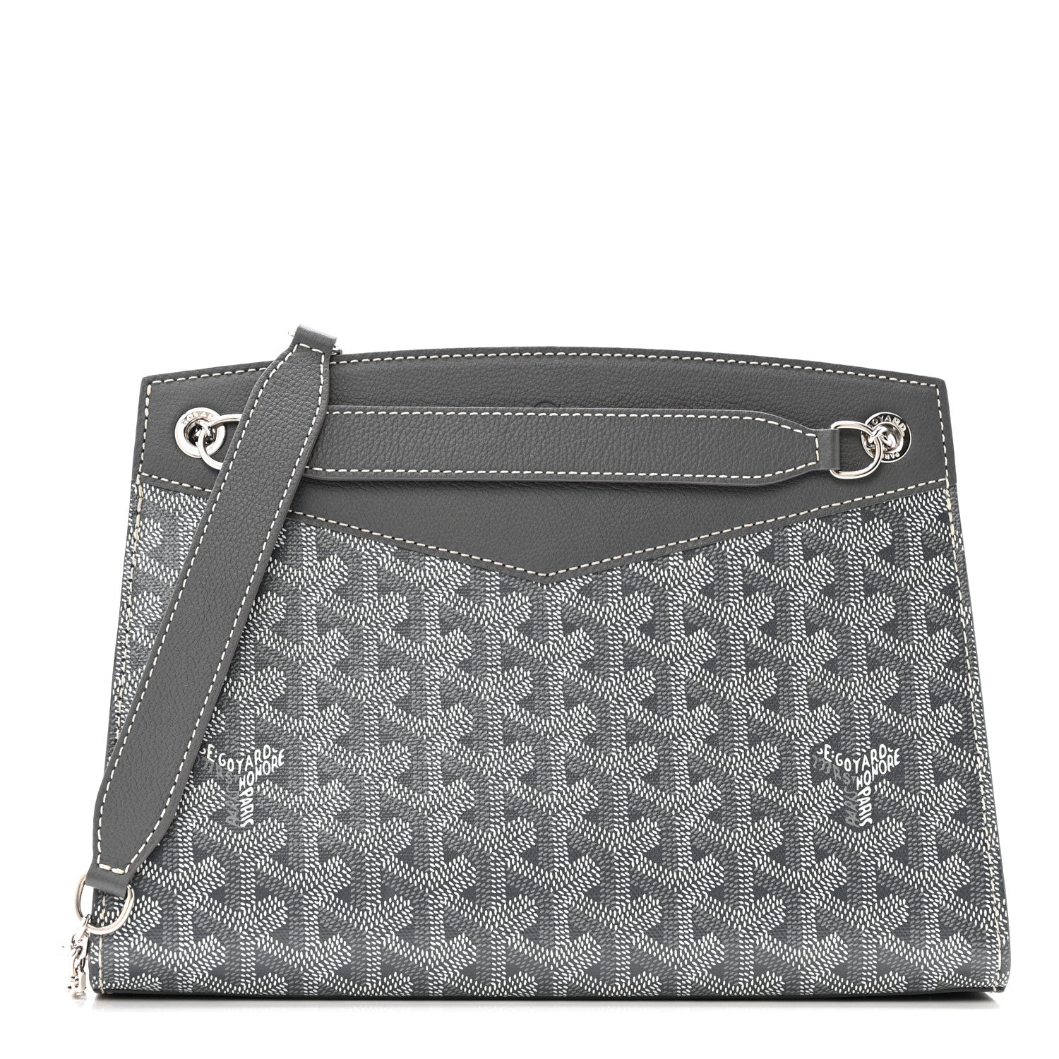 Goyardine Rouette Structure PM Grey