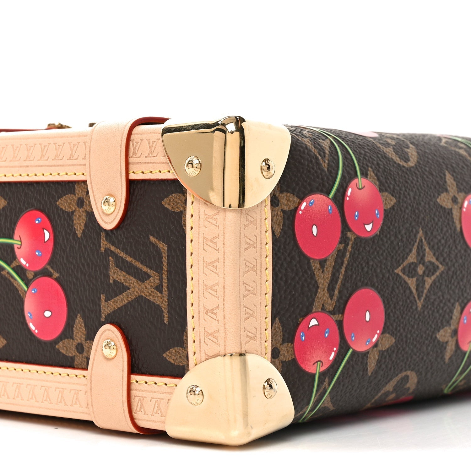 LV X TM Monogram Cerises Side Trunk MM
