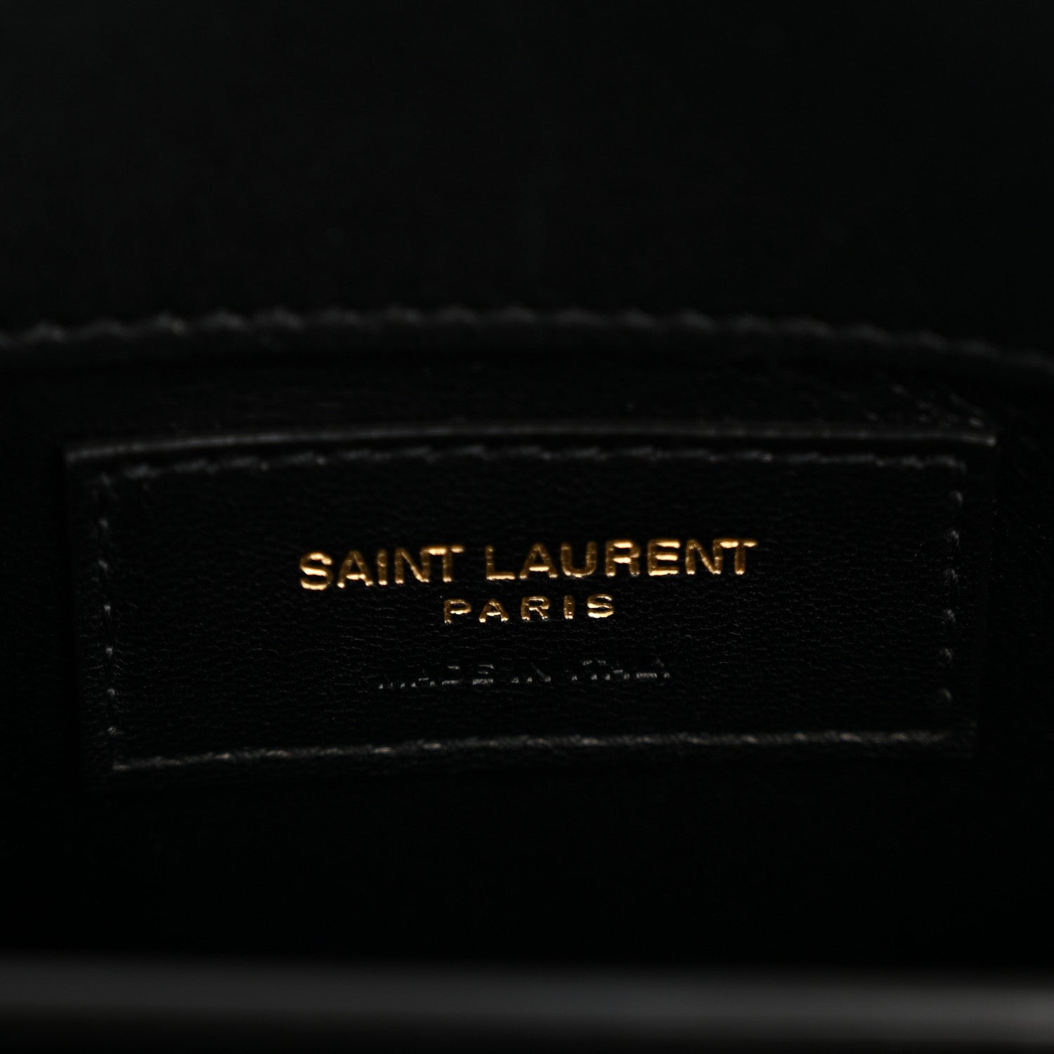 Lambskin Quilted Le Maillon Square Crossbody Bag Black