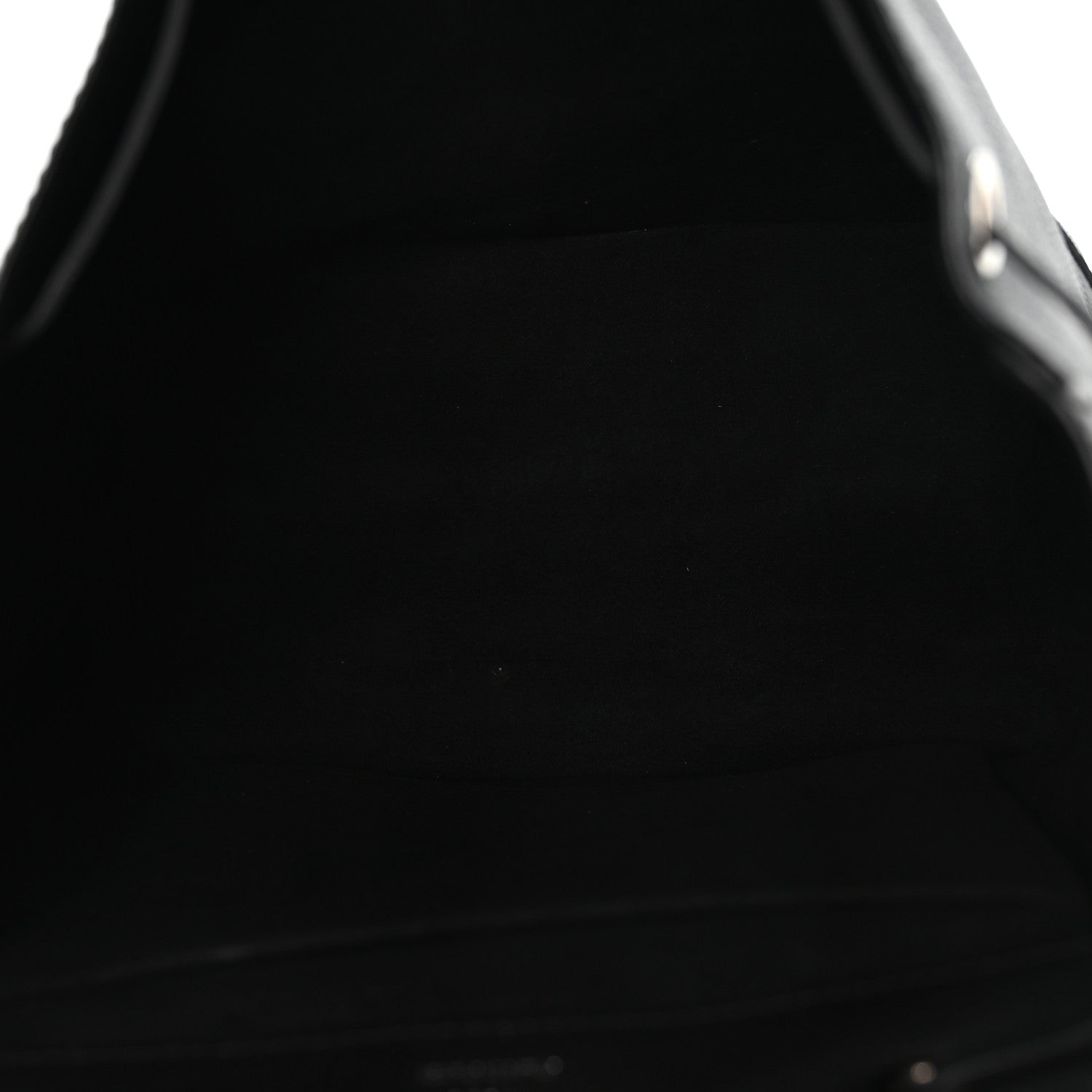 Calfskin Lockme Backpack Black