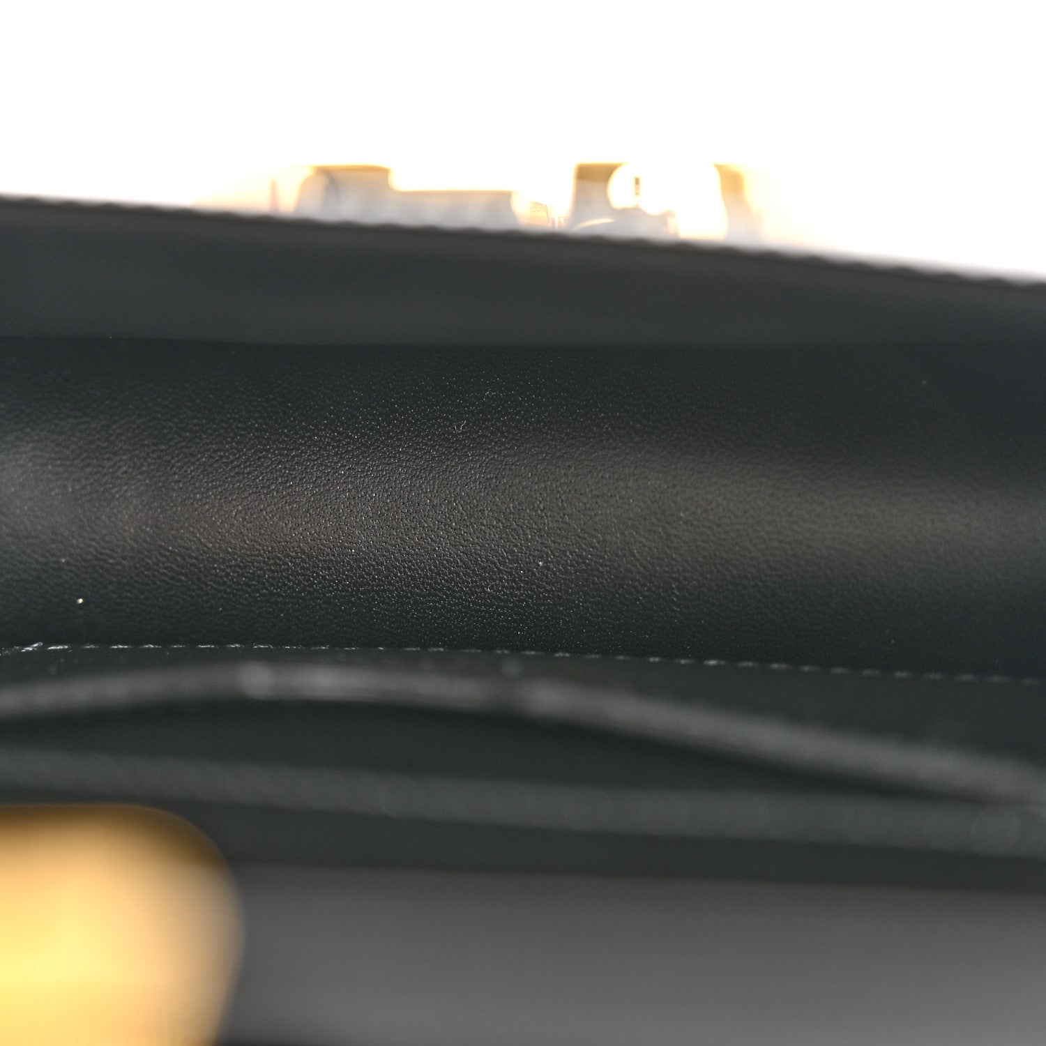 Smooth Calfskin Micro 30 Montaigne Flap Bag Black