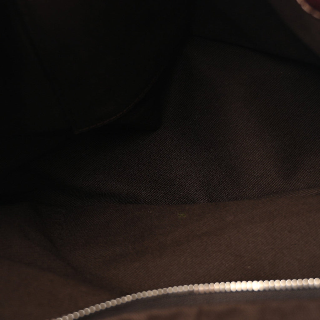 Calfskin Medium Paddington Satchel Chocolate