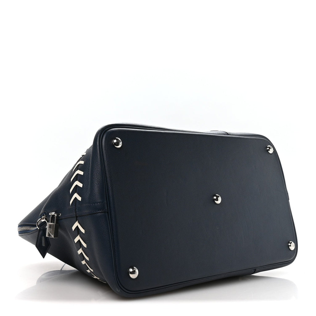 Evercolor 1923 Bolide 45 Baseball Bag Bleu De Malte Blanc