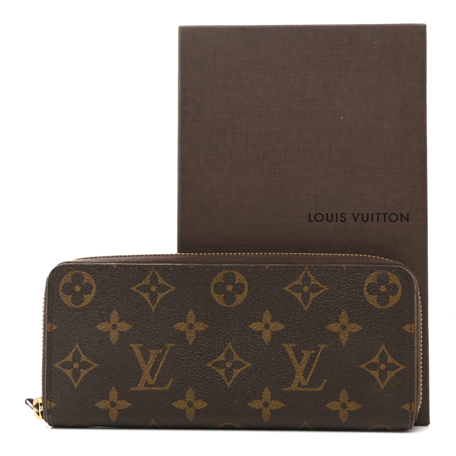 Monogram Clemence Wallet Fuchsia
