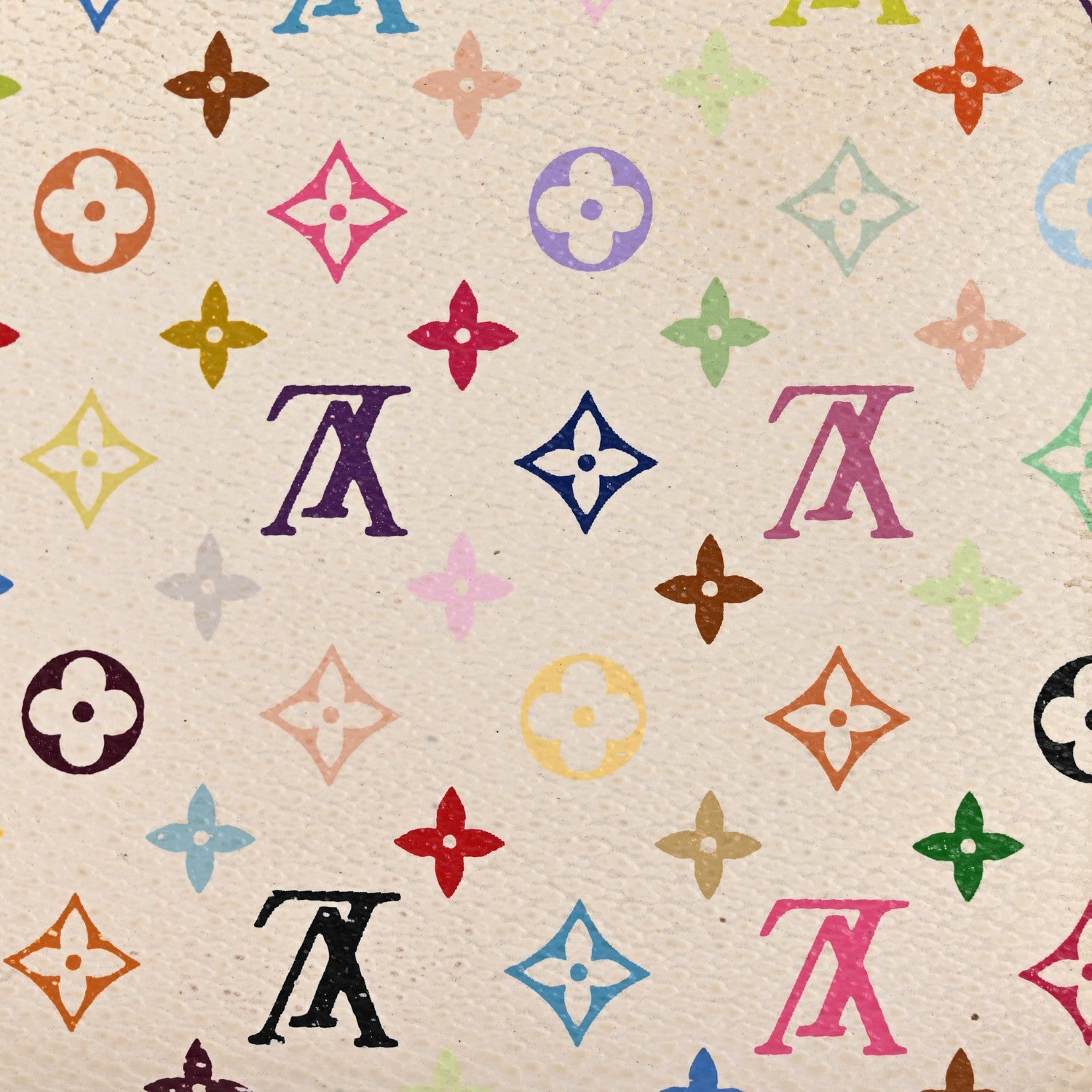 Monogram Multicolor Insolite Wallet White Citron