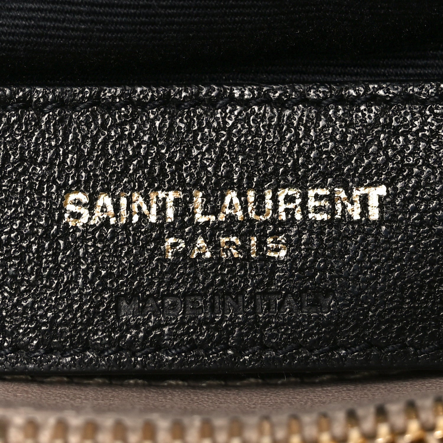 Calfskin Y Quilted Monogram Medium Loulou Chain Satchel Dark Beige