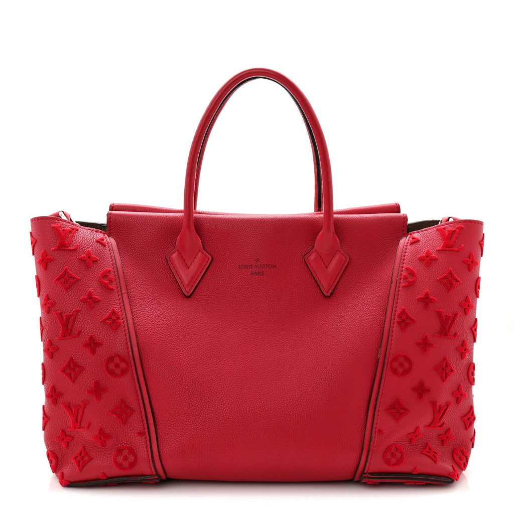 Veau Cachemire Tote W PM Framboise
