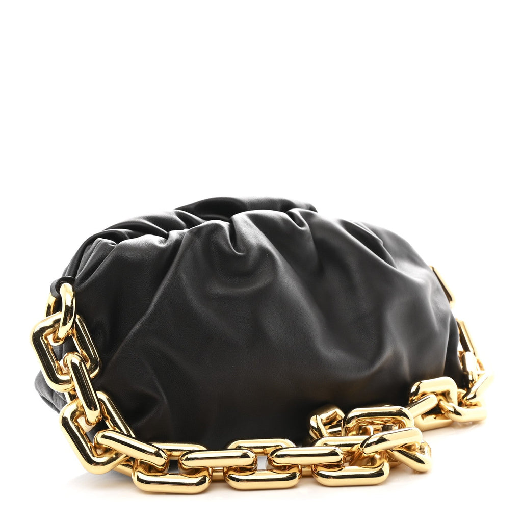 Calfskin The Pouch Chain Fondant