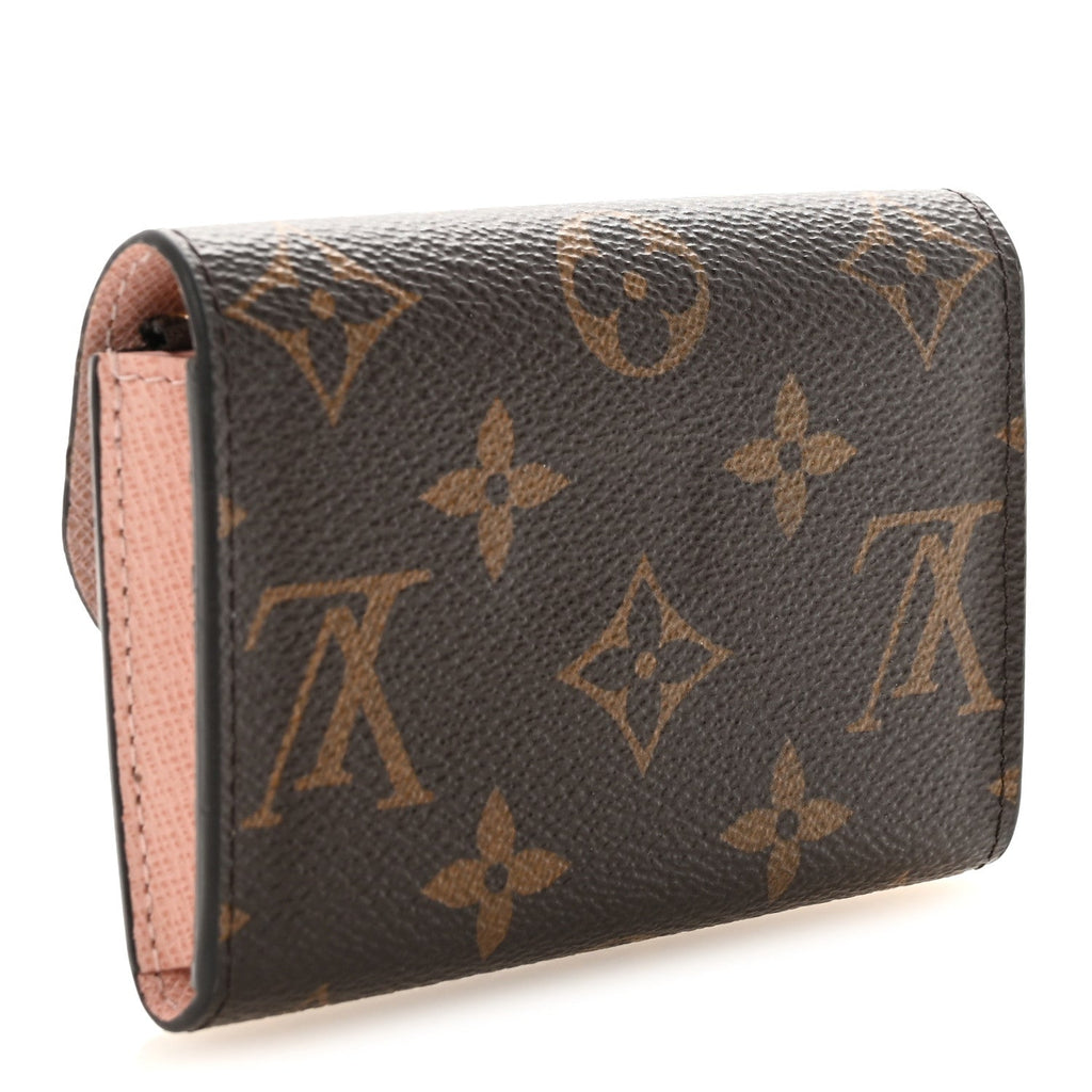Monogram Rosalie Coin Purse Rose Ballerine