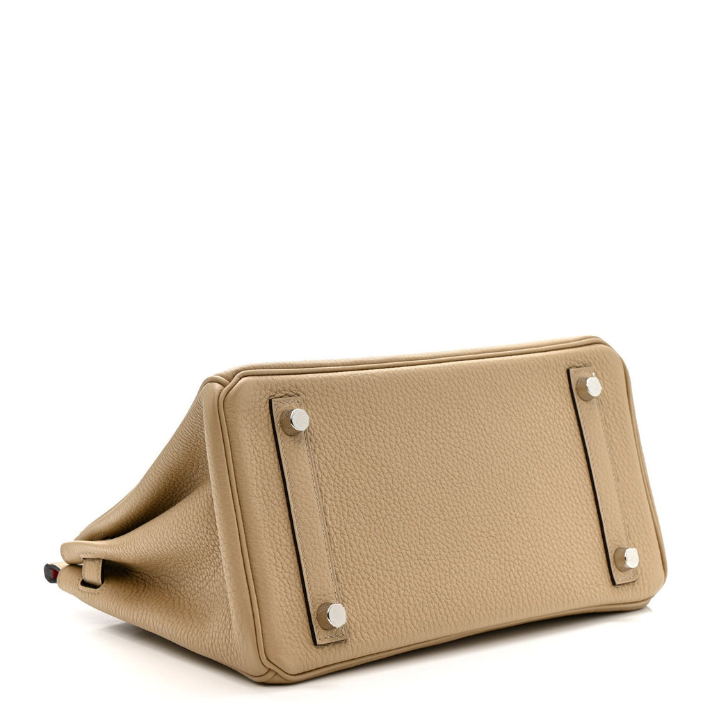 Togo Verso Birkin 25 Trench Bougainvillea