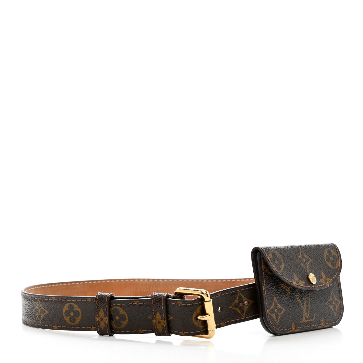 Monogram Ceinture Pochette Solo Belt 80 32