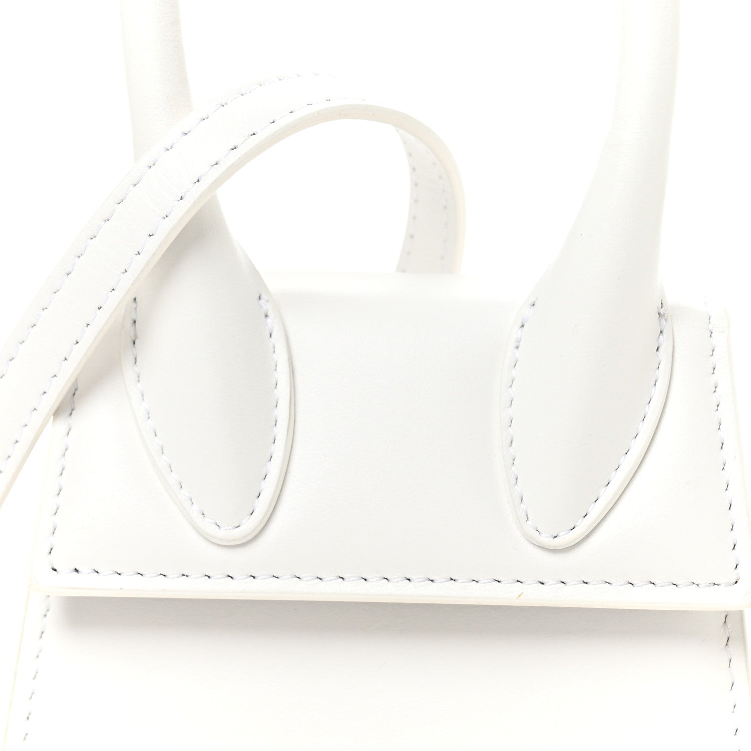 Smooth Calfskin Le Chiquito White