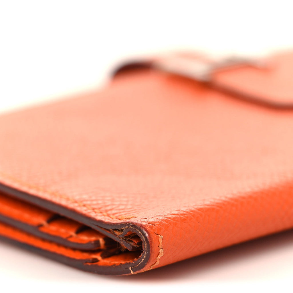 Epsom Bearn Gusset Wallet Orange