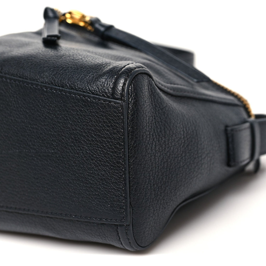 Goatskin Diamant 3D Shoulder Bag Black