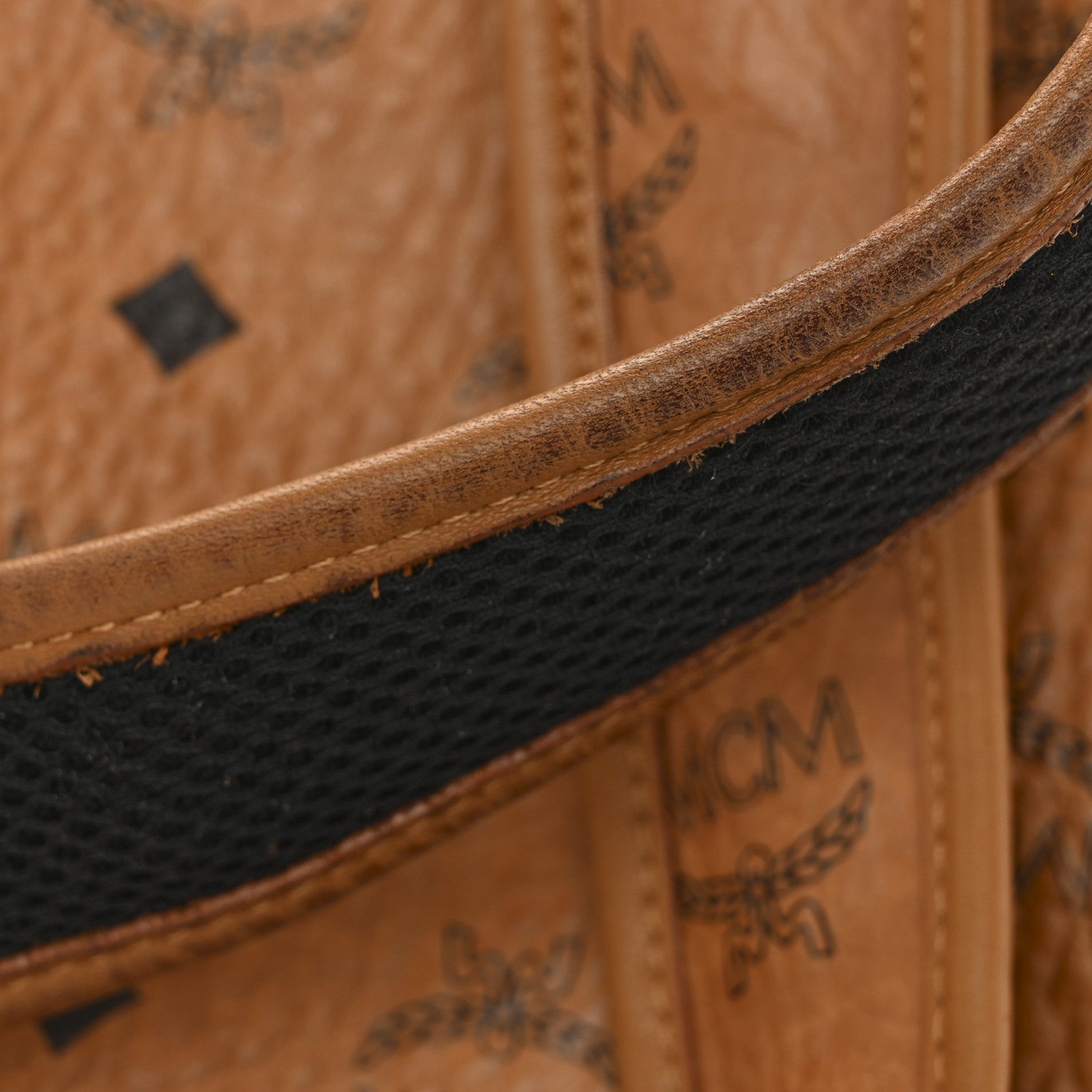 Visetos Studded Small Stark M Backpack Cognac