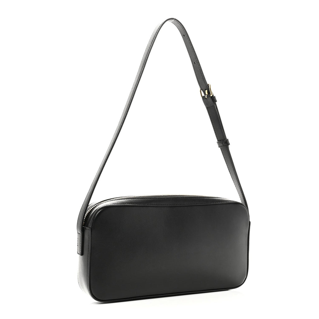 Smooth Calfskin Cuir Triomphe Camera Shoulder Bag Black