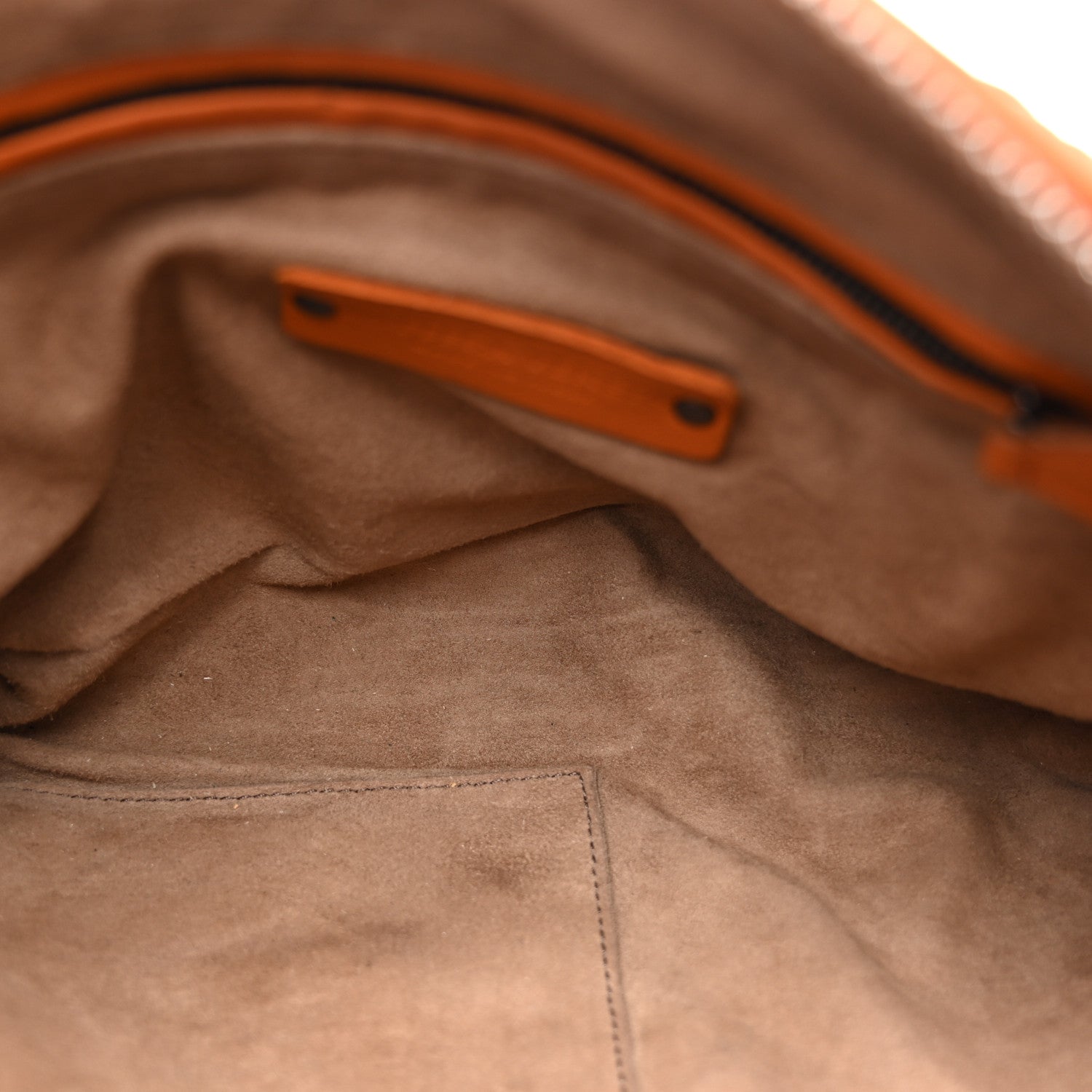 Nappa Intrecciato Nodini Crossbody Messenger Noce