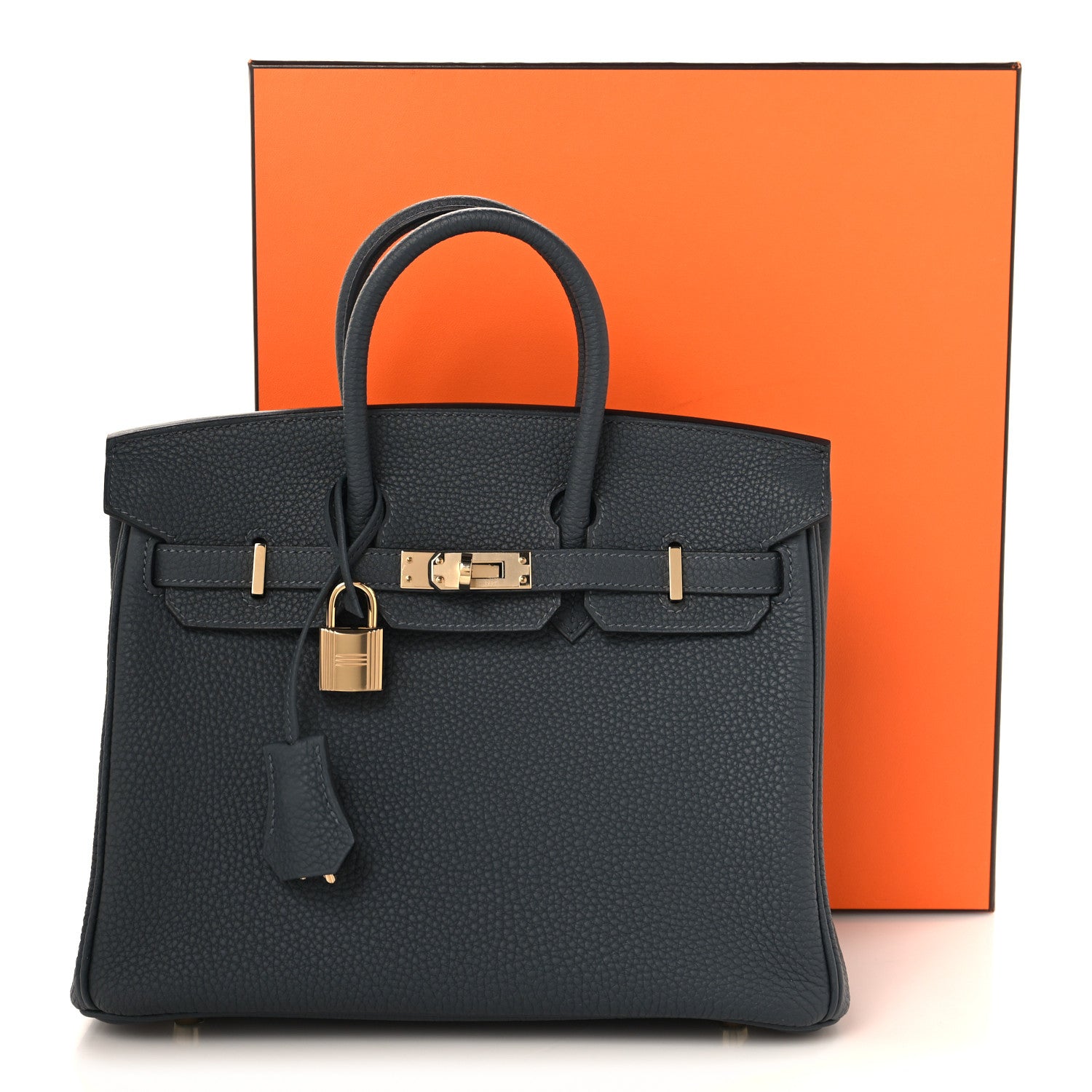 Togo Birkin 25 Gris Misty