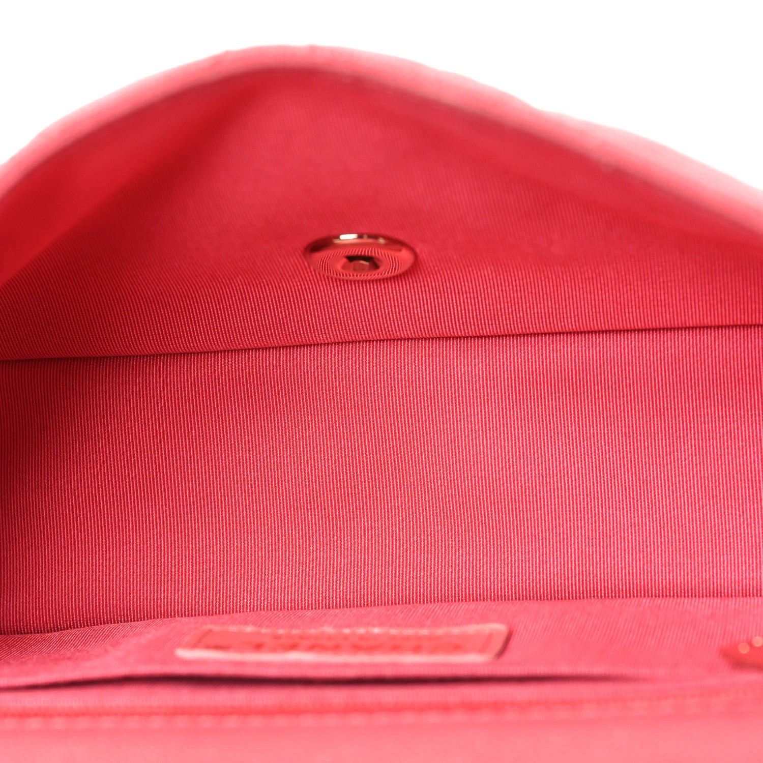 Iridescent Caviar Quilted Mini Flap With Thick Strap Pink Beige