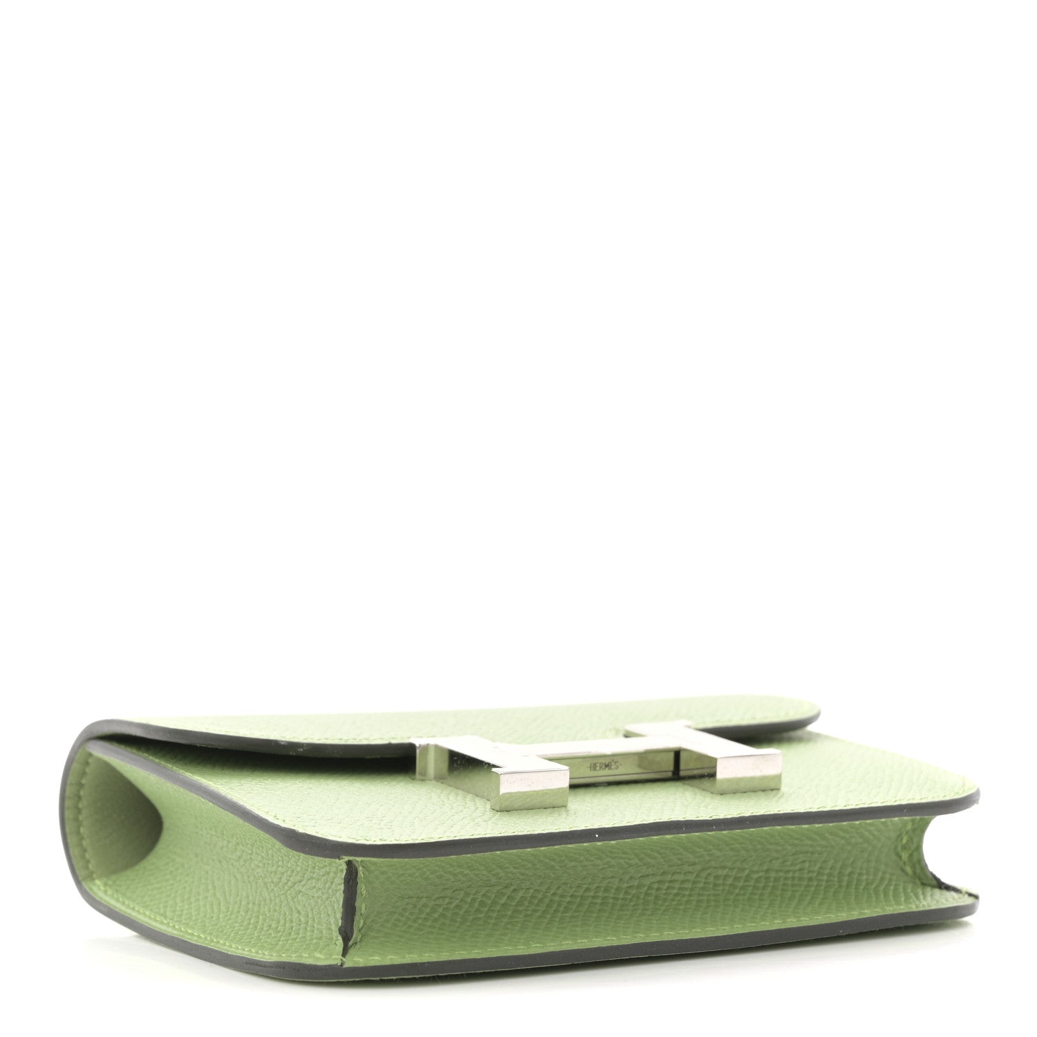 Epsom Constance Slim Wallet Vert Criquet