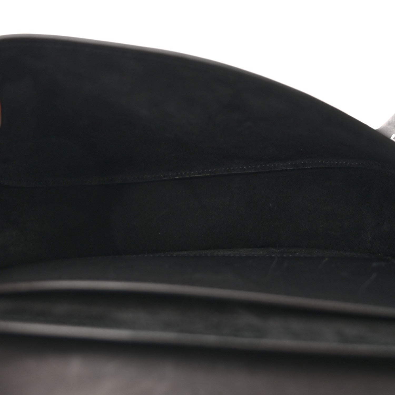 Smooth Calfskin Monogram Medium Kaia Satchel Black