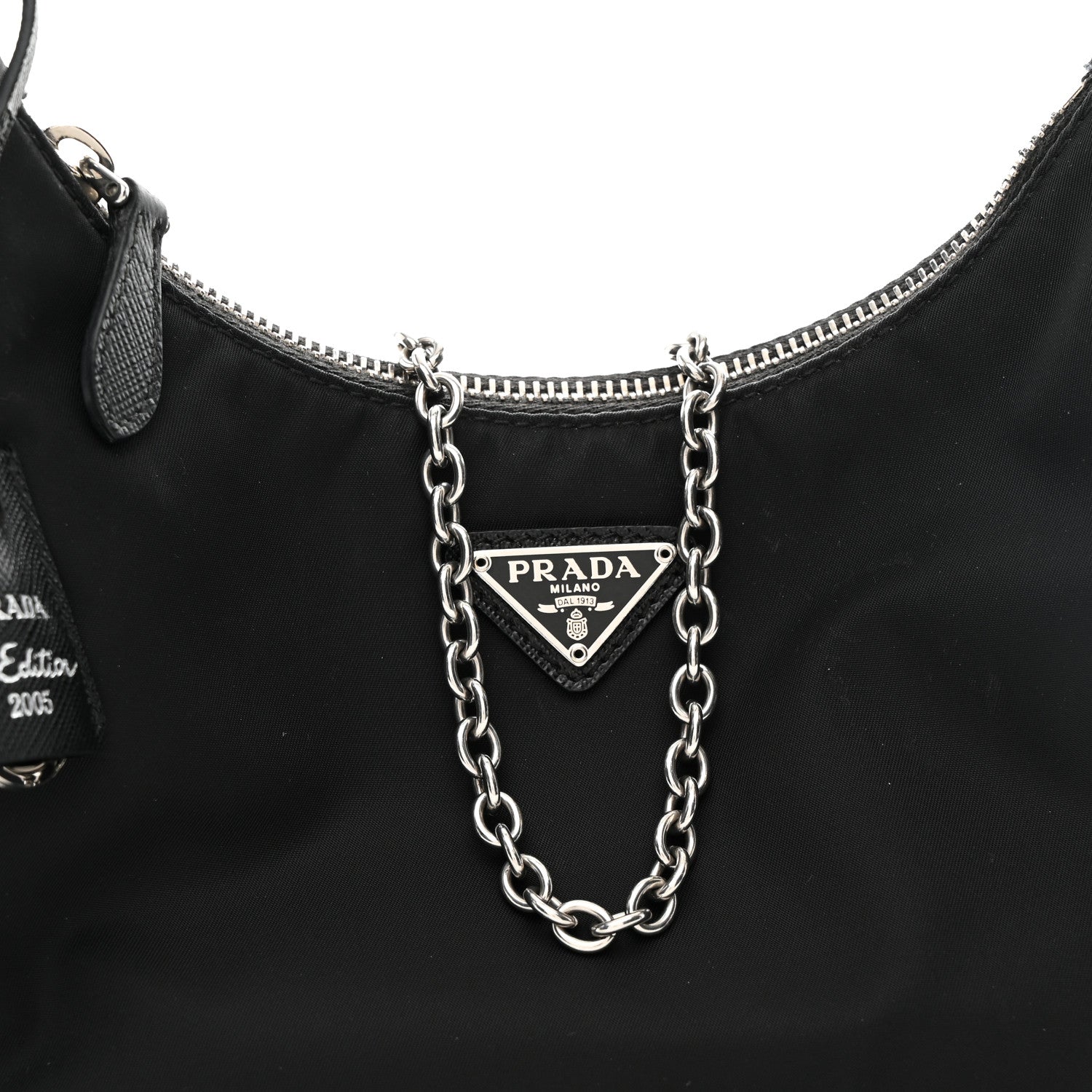 Nylon Re-Edition 2005 Shoulder Bag Black