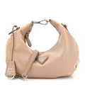 Tessuto Nylon Saffiano Re-Edition 2006 Shoulder Bag Cammeo