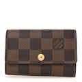 Damier Ebene Multicles 6 Key Holder