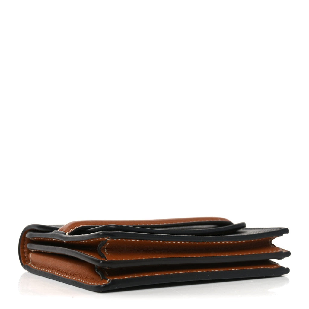 Triomphe Canvas Business  Holder Tan
