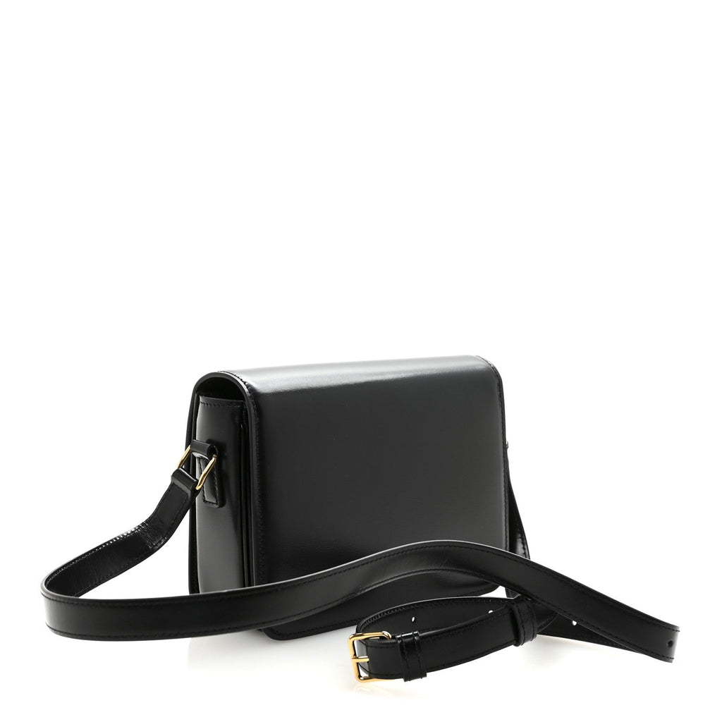 Shiny Calfskin Teen Triomphe Black