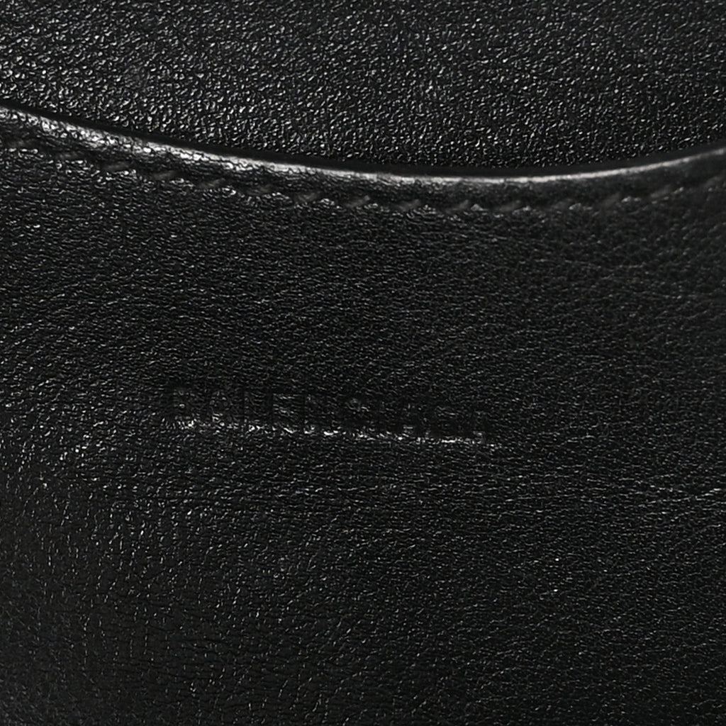 Cake Calfskin Tonal Hardware Mini Neo Classic City Black