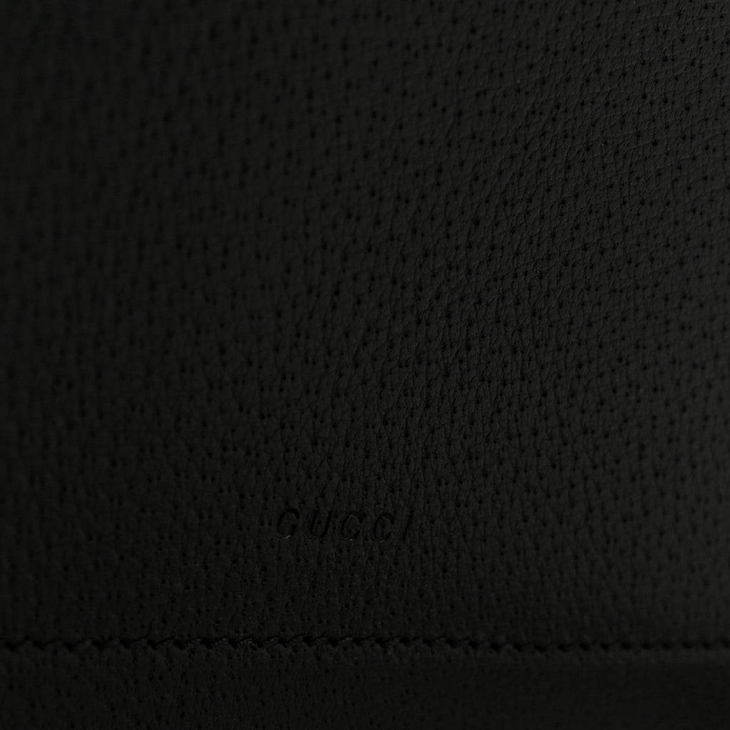 Calfskin Web Medium Dionysus Shoulder Bag Black