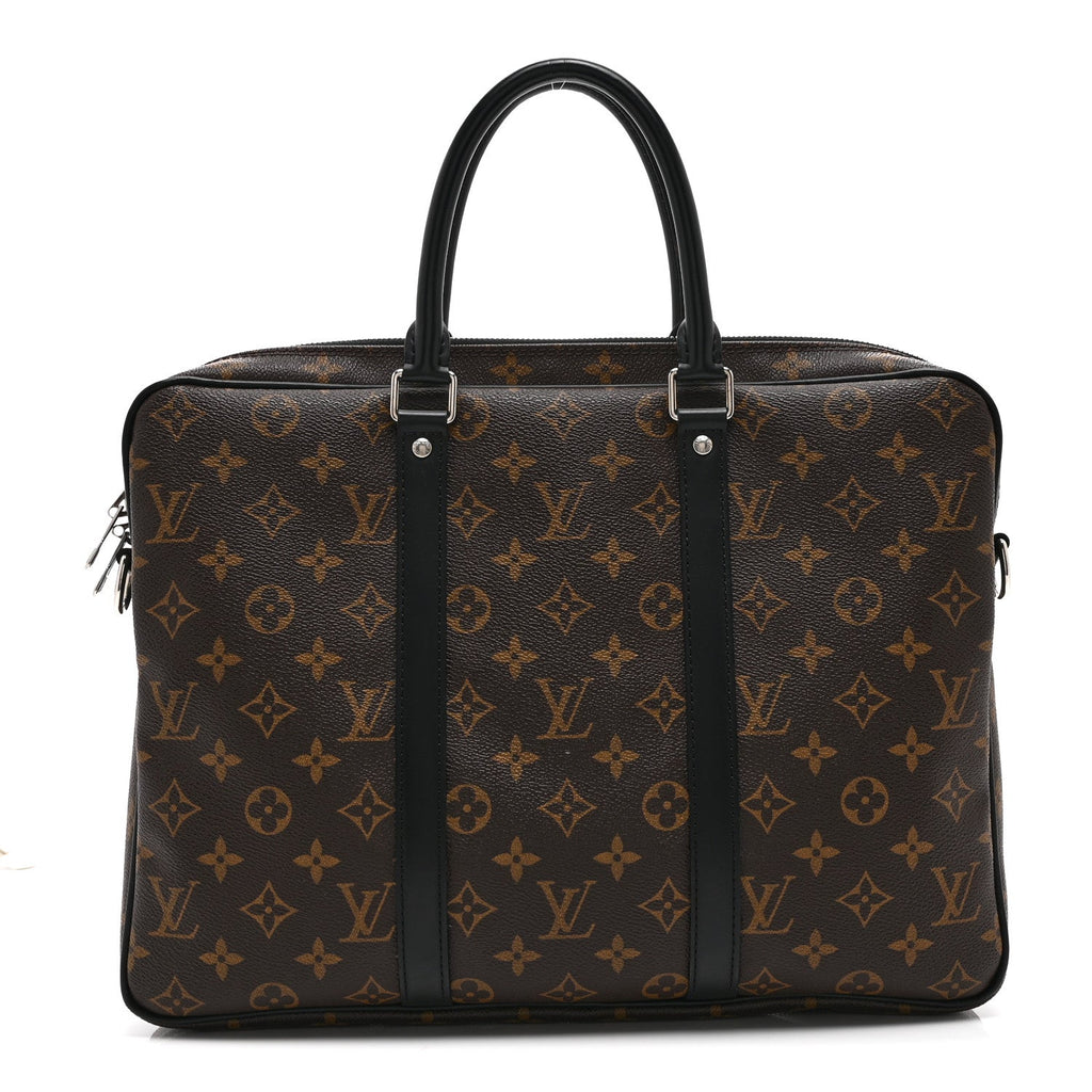 Monogram Macassar Porte-Documents Voyage PM