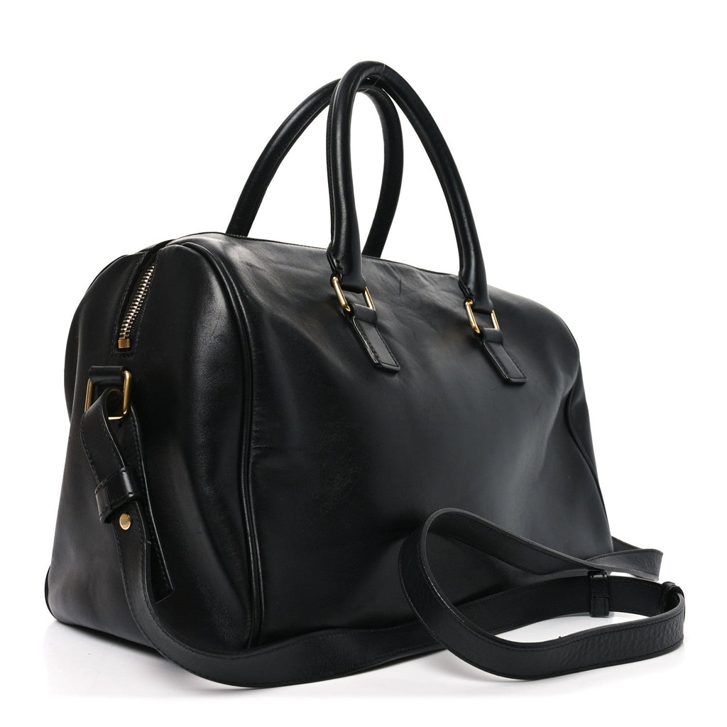 Calfskin Classic Duffle 6 Black